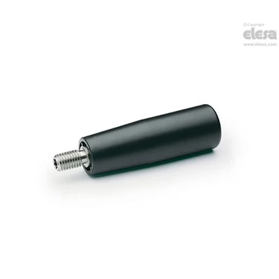 Image of ELESA Cylindrical revolving handle I.601/50+x M6 SST