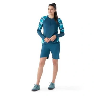 Image of Smartwool Women&#039;s Mountain Bike Long Sleeve Jersey, SW017068G741001