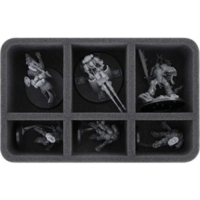Image of Feldherr HS070A019 foam tray compatible with Space Marines 6 compartments