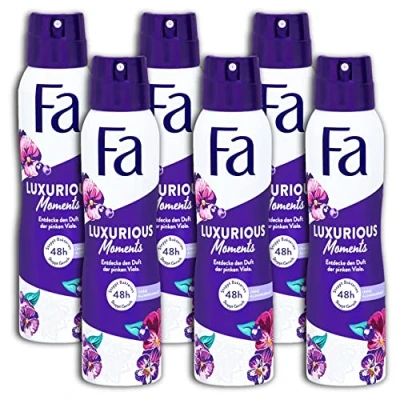 Image of 6 x Fa deodorant spray Women &#039;Luxurious Moments 150 ml