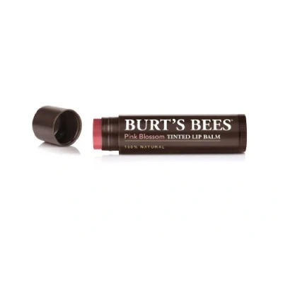 Image of Burt&#039;s Bees Tinted Lip Balm, Pink Blossom, 0.15 Ounce (Pack of 2) [Misc.]