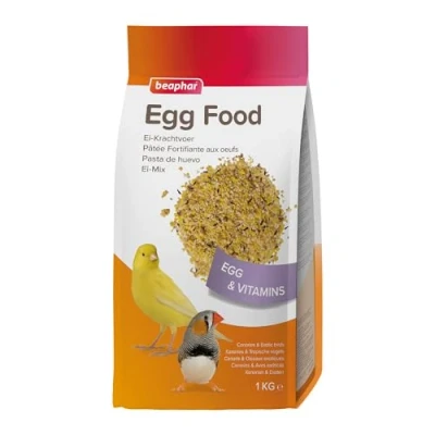 Image of Beaphar Egg Food for Birds Daily Complementary Canaries &amp; Exotic High in Protein Contains Essential Vitamins Delicious Taste Smell 1kg