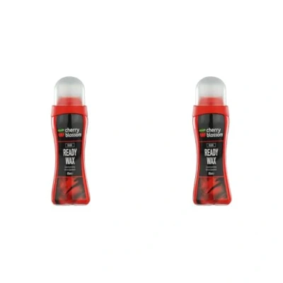 Image of Cherry Blossom Unisex&#039;s Ready Wax Shoe Care Product, Black, 85ml