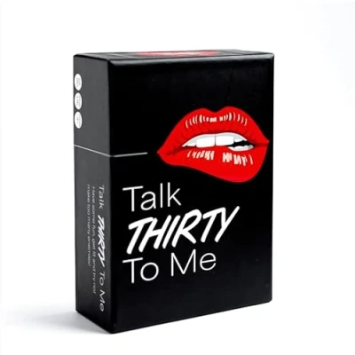 Image of Talk Thirty To Me The Ultimate Adult Party Game Drinking Games for Adults Hen Card Stag Do &amp; Uni Student Pre Drinks