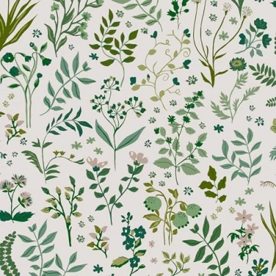 Image of Superfresco Easy Joules Holcombe Floral Creme Wallpaper