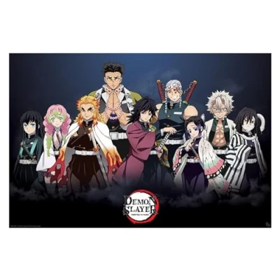 Image of GB eye Demon Slayer Pillars 61 x 91.5cm Maxi Poster