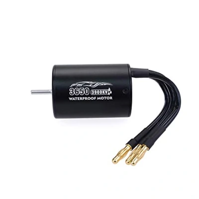 Image of DollaTek RC 3650 3900KV 4Poles Sensorless Slotless Brushless Motor for 1/10 Racing Car ESC Accessory