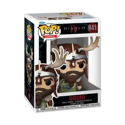 Image of Funko POP! Games: Diablo 4 Druid Collectable Vinyl Figure Gift Idea Official Merchandise Toys for Kids &amp; Adults Video Games Fans Model Collectors and Display