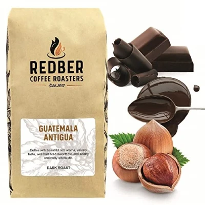 Image of Redber Guatemala Antigua Cieba, Coffee Roasted to Order (Dark, Beans) (1kg)
