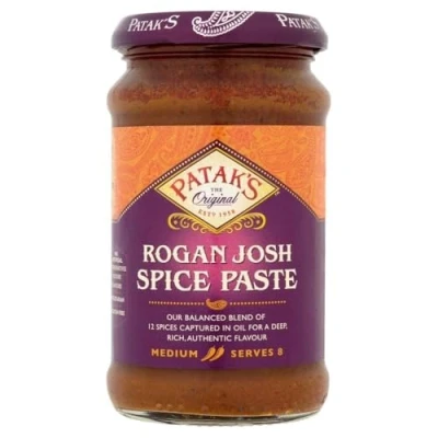 Image of Patak&#039;s Rogan Josh Spice Paste 283g Pack of 2