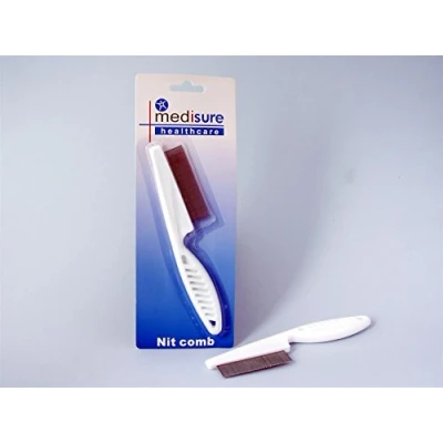 Image of Medisure Nit Comb with Handle, Medium