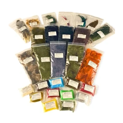 Image of Fly Tying Material Starter Kit by Muskoka Lifestyle Products