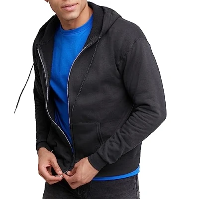 Image of Hanes Men&#039;s P180 athletic sweatshirts, Black, XXL UK