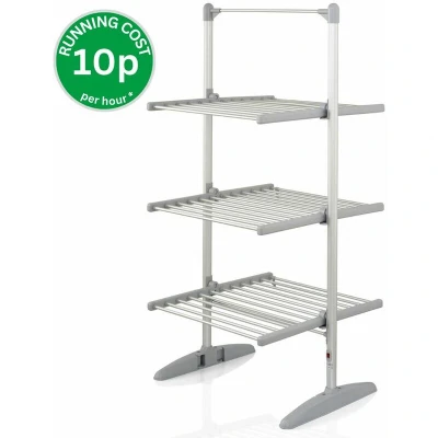 Image of Swan SH26010N 3 Tier Heated Clothes Airer