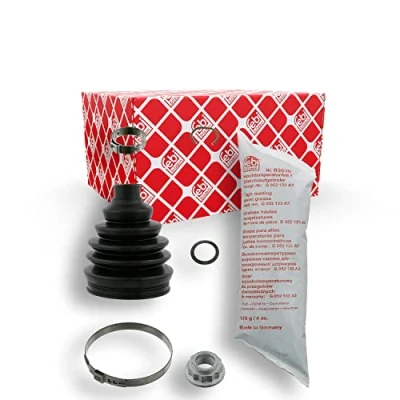Image of 1H0498203A CV Boot FEBI BILSTEIN 15848 Front Axle, Wheel Side Thermoplast AUDI: TT Coupe, A3 Hatchback, VOLKSWAGEN: Golf 4, Bora Saloon