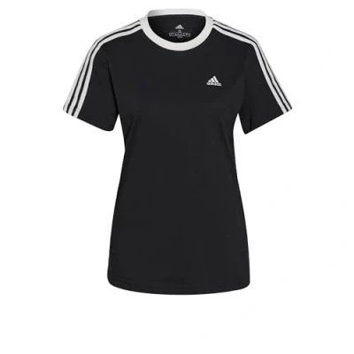 Image of adidas Sportswear Basic Tshirt, Women&#039;s, Size: XS, Black/white