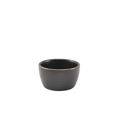Image of GenWare Terra Porcelain Black Ramekin 13cl/4.5oz, RAM PBK4, Pack of 12