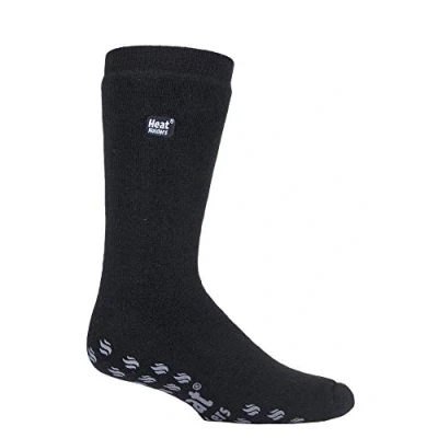 Image of HEAT HOLDERS IOMI DUAL LAYER RAYNAUD THERMAL WARM 3.1 Tog SLIPPER SOCKS Available in 2 sizes (Black, 6 11 UK 39 45 EUR)