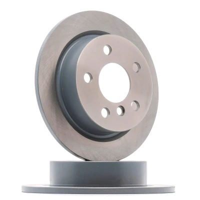 Image of 34216799383 Brake disc FEBI BILSTEIN 104103 Rear Axle 259mm 10mm 5 Hole 112mm solid Coated MINI: Hatchback, Convertible
