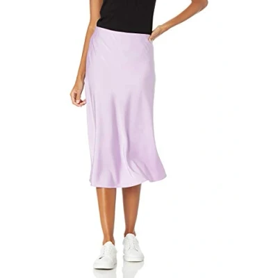 Image of The Drop Women&#039;s Maya Silky Slip Skirt, Lavendula, 4XL Plus
