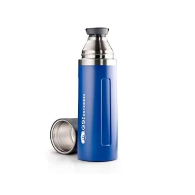 Image of GSI Outdoors Glacier Vacuum Bottle Thermos,Unisex Adult, unisex_adult, 67472, blue, 1 L
