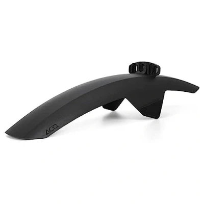 Image of acid Mud Shield Long Bicycle Front Mudguard Black