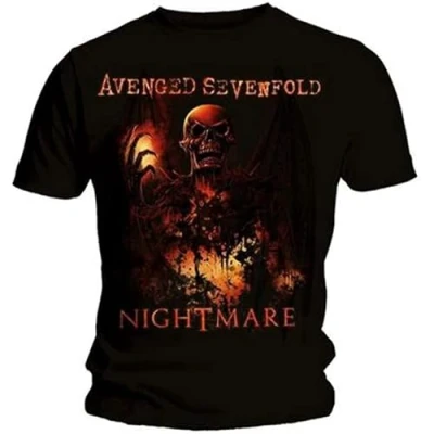 Image of Avenged Sevenfold Inner Rage Men&#039;s T Shirt Black 3XL