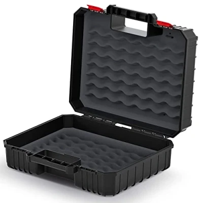 Image of Tool Box with Functional Compartments, Ergonomic Handle, Plastic, 384 x 335 144 mm (L W H)