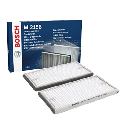 Image of 9586165D00, 9586165D00000, 9586167D00, 9586167D00000 Pollen Filter BOSCH 1 987 432 156 Particulate 213mm 108mm 17mm SUZUKI: Grand Vitara SUV