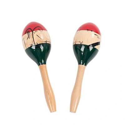 Image of Percussion Plus Maracas Medium Tri Colour