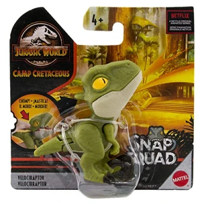 Image of Jurassic World Camp Cretaceous Snap Squad Velociraptor