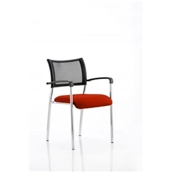 Image of Brunswick Bespoke Colour Seat Chrome Frame Tabasco Orange