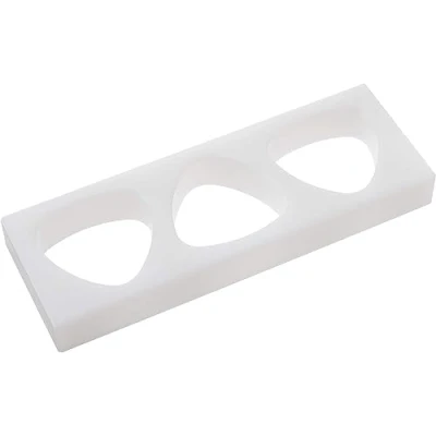 Image of TIKUSAN Onigiri Mold Musubi Maker Japanese Rice Ball Press Tray BPA Free Made in Japan Kanto Style (Small, 3 Molds)