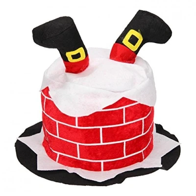 Image of RMS Santa Stuck In The Chimney Novelty Festive Hat