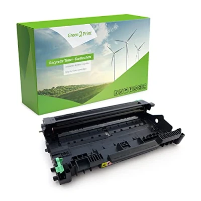 Image of Green2Print Drum Unit 12000 pages replaces Brother DR 2100 cartridge for DCP7030, DCP7040, DCP7045N, HL2140, HL2150N, HL2170W, MFC7320, MFC7440N, MFC7840W