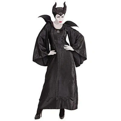 Image of Widmann 03702 Adult Malefica Costume, Black, M