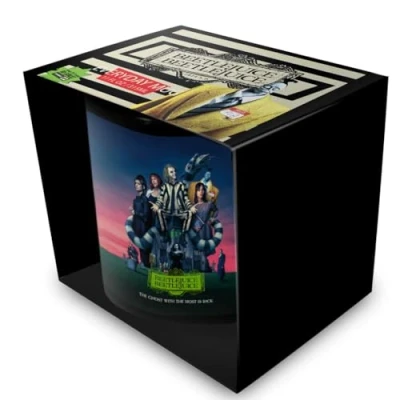 Image of Pyramid International Beetlejuice 2 (The Ghost with The Most is Back) Black Pod Mug, 11oz/325ML Iconic Collectible Mug Featuring a Favorite Character