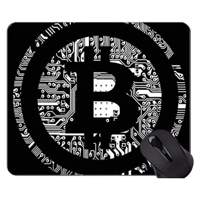 Image of Unique Custom Mouse Pad Mousepad,Dollar Bitcoin Paragraph Personalized Rectangle Gaming Pads