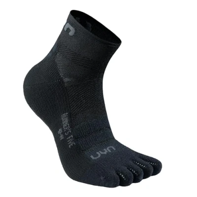 Image of UYN MAN Runner&#039;s Five Low Cut Socks black, 39 41