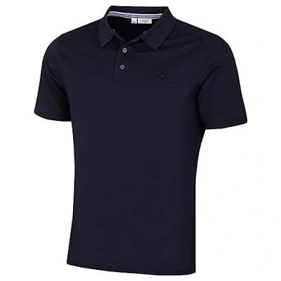 Image of Calvin Klein Mens North Coast Polo Shirt Navy XXL