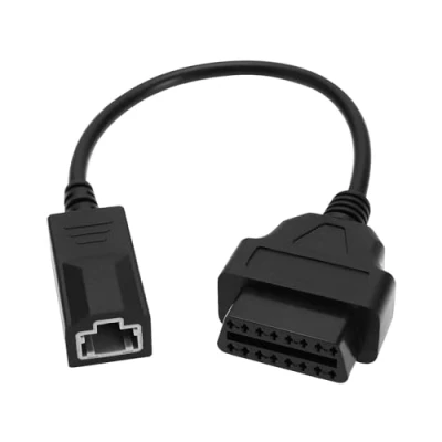Image of ECSiNG OBD OBD2 3 Pin to 16 Connector Diagnostic Adapter Cable Scanner Reader Extension Compatible with Honda Vehicle