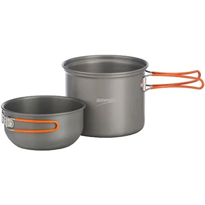 Image of Vango Hard Anodised Cook Kit Grey, 1 Person