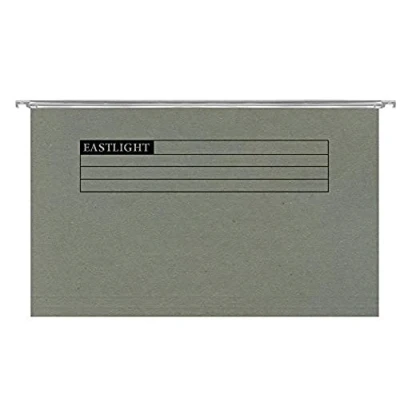 Image of ValueX A4 Suspension File Manilla 15mm V Base Green (Pack 50)