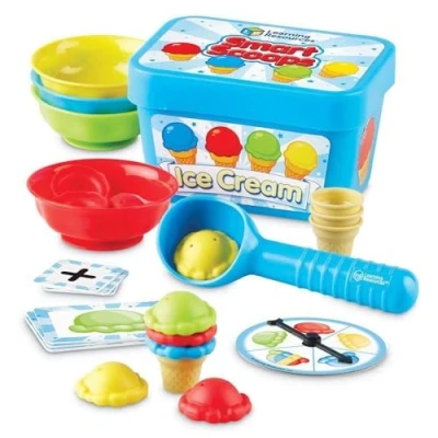 Image of Learning Resources Smart Scoops Math Activity Set