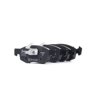 Image of 09948870, 7087742, 71770964, 77362205, 77363496 Brake pad set BREMBO P 23 118 excl. wear warning contact with piston clip without accessories