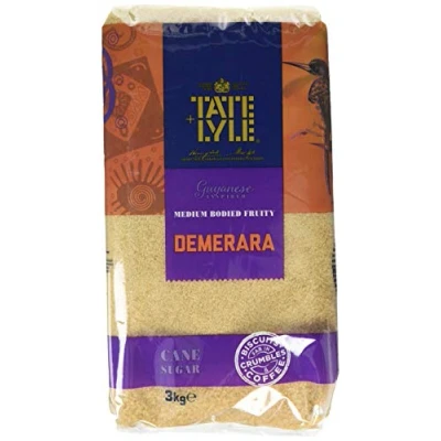 Image of Tate &amp; Lyle Demerara Sugar 4x3kg