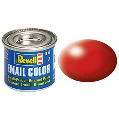 Image of Revell 14ml Email Color Enamel Paint (Fiery Red Silkyy Finish)