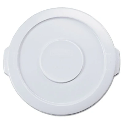 Image of Rubbermaid Commercial Products Brute Snap On Lid 38 Litre White FG260900WHT