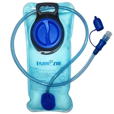 Image of TANNOZHE Hydration Bladder 2Litre Leak Proof Water Bladder,BPA Free Pack Replacement,Sports Travel Reservoir Bag Hiking Outdoor