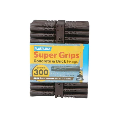 Image of PLASPLUGS PLABP539 Plastic and Nylon Wall Plugs